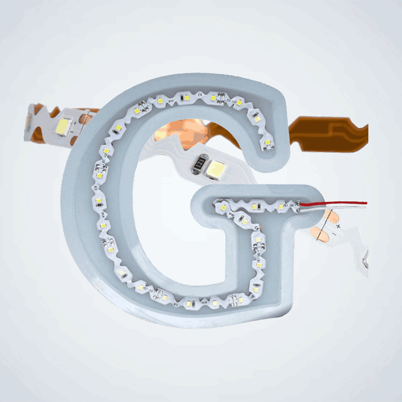 Z wave S shape zig zag led strip